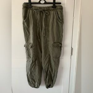 Army green pants